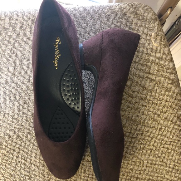 Chocolate Suede Pumps - Picture 3 of 5